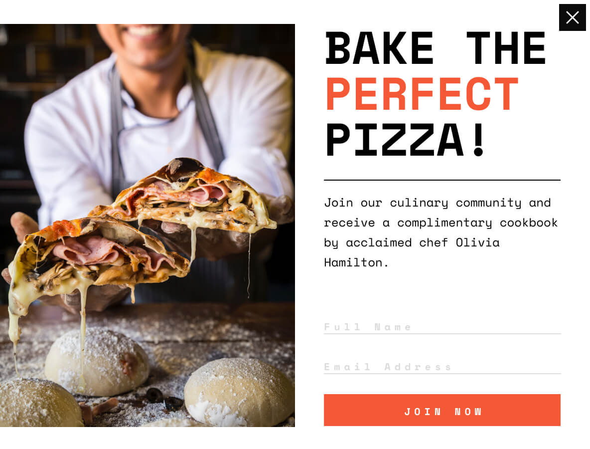 Bake the perfect pizza